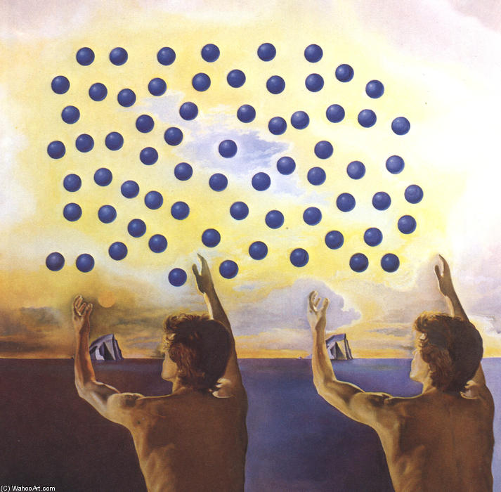 Wikioo.org - The Encyclopedia of Fine Arts - Painting, Artwork by Salvador Dali - The Harmony of the Spheres