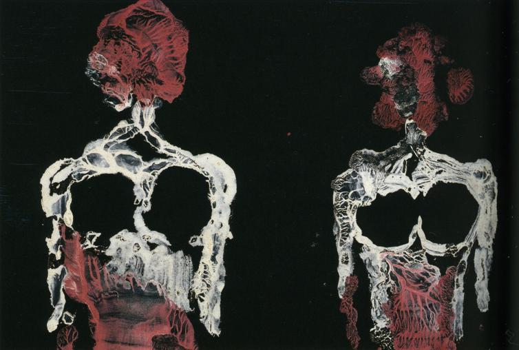 Wikioo.org - The Encyclopedia of Fine Arts - Painting, Artwork by Salvador Dali - Two Figures