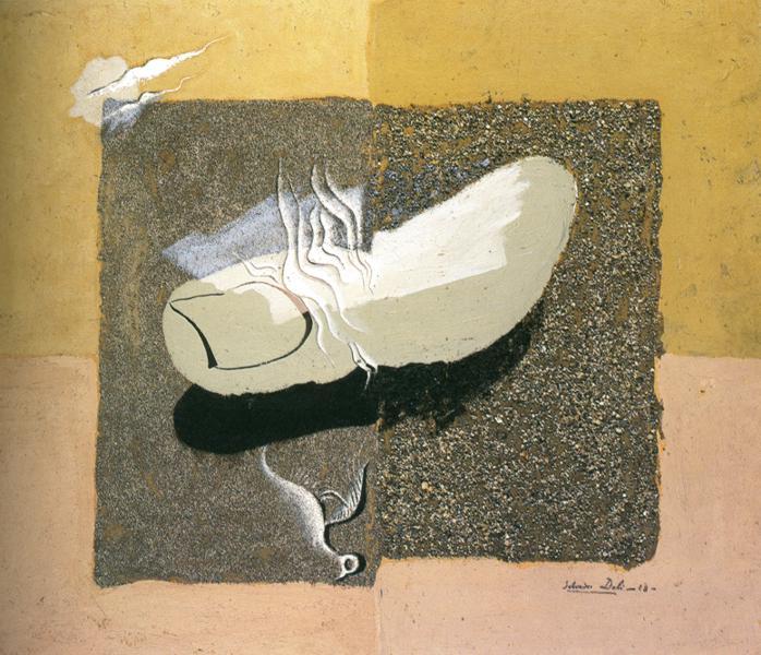 WikiOO.org - Güzel Sanatlar Ansiklopedisi - Resim, Resimler Salvador Dali - The Wounded Bird