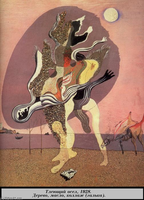 Wikoo.org - موسوعة الفنون الجميلة - اللوحة، العمل الفني Salvador Dali - The Rotting Donkey