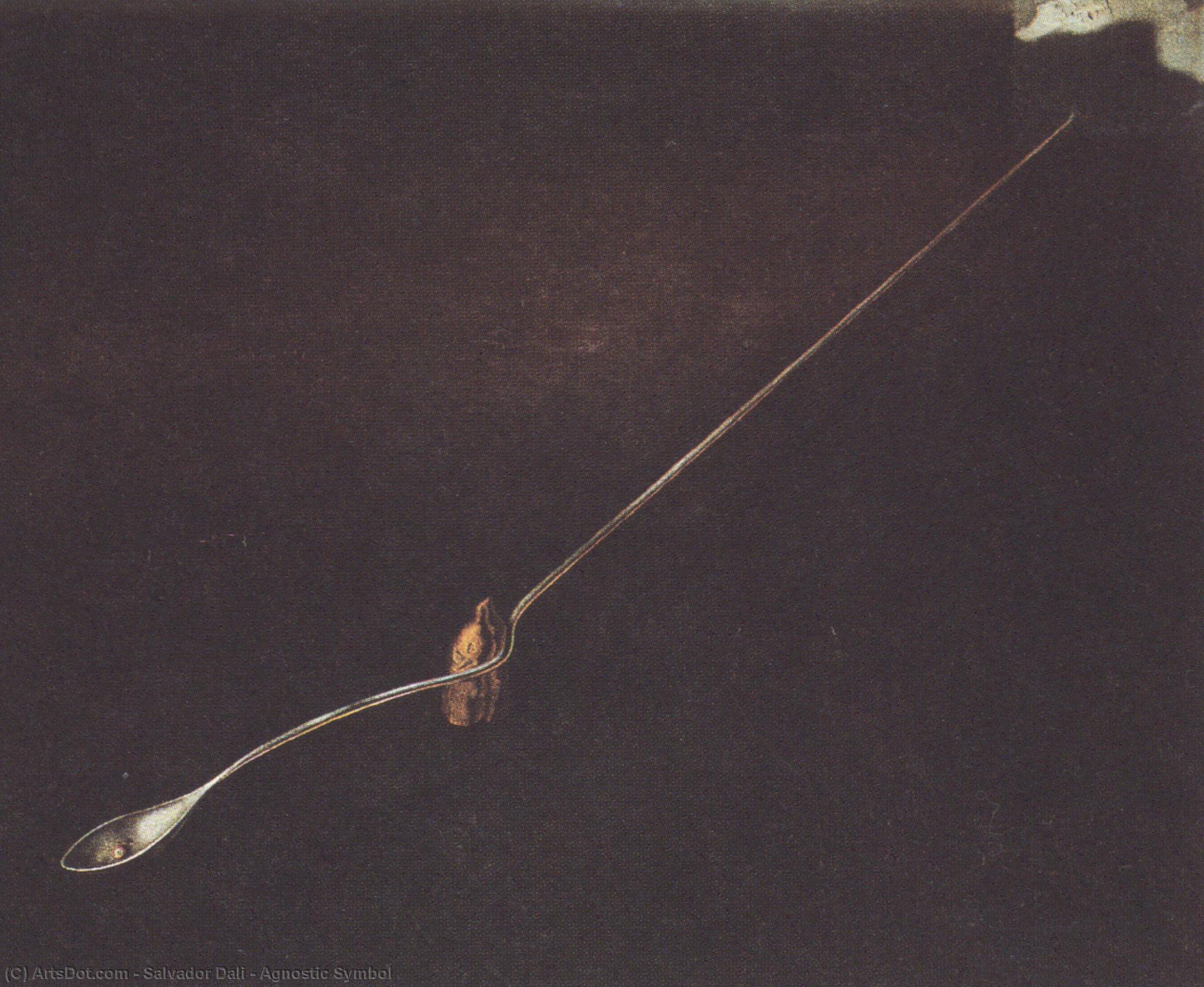 WikiOO.org - Енциклопедія образотворчого мистецтва - Живопис, Картини
 Salvador Dali - Agnostic Symbol