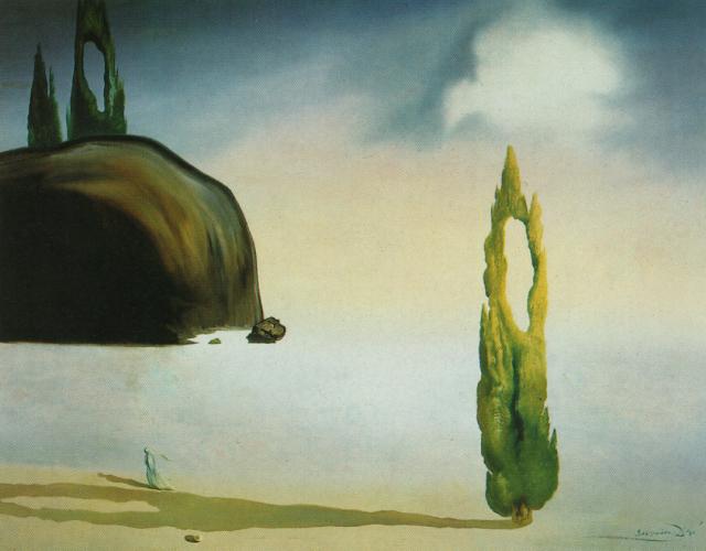 Wikioo.org - The Encyclopedia of Fine Arts - Painting, Artwork by Salvador Dali - The Echo of the Vold