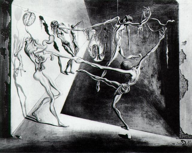 WikiOO.org - دایره المعارف هنرهای زیبا - نقاشی، آثار هنری Salvador Dali - Dance