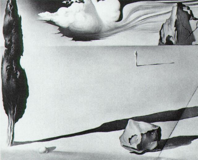Wikioo.org - The Encyclopedia of Fine Arts - Painting, Artwork by Salvador Dali - Design for the set of the film 'Spellbound'