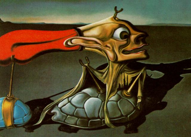 Wikioo.org - The Encyclopedia of Fine Arts - Painting, Artwork by Salvador Dali - Design for 'Destino'