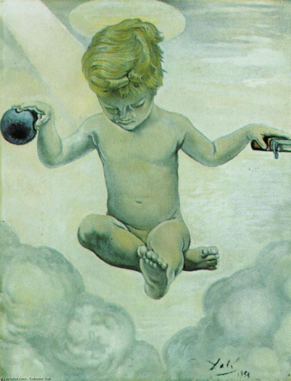 Wikioo.org - The Encyclopedia of Fine Arts - Painting, Artwork by Salvador Dali - The Infant Jesus
