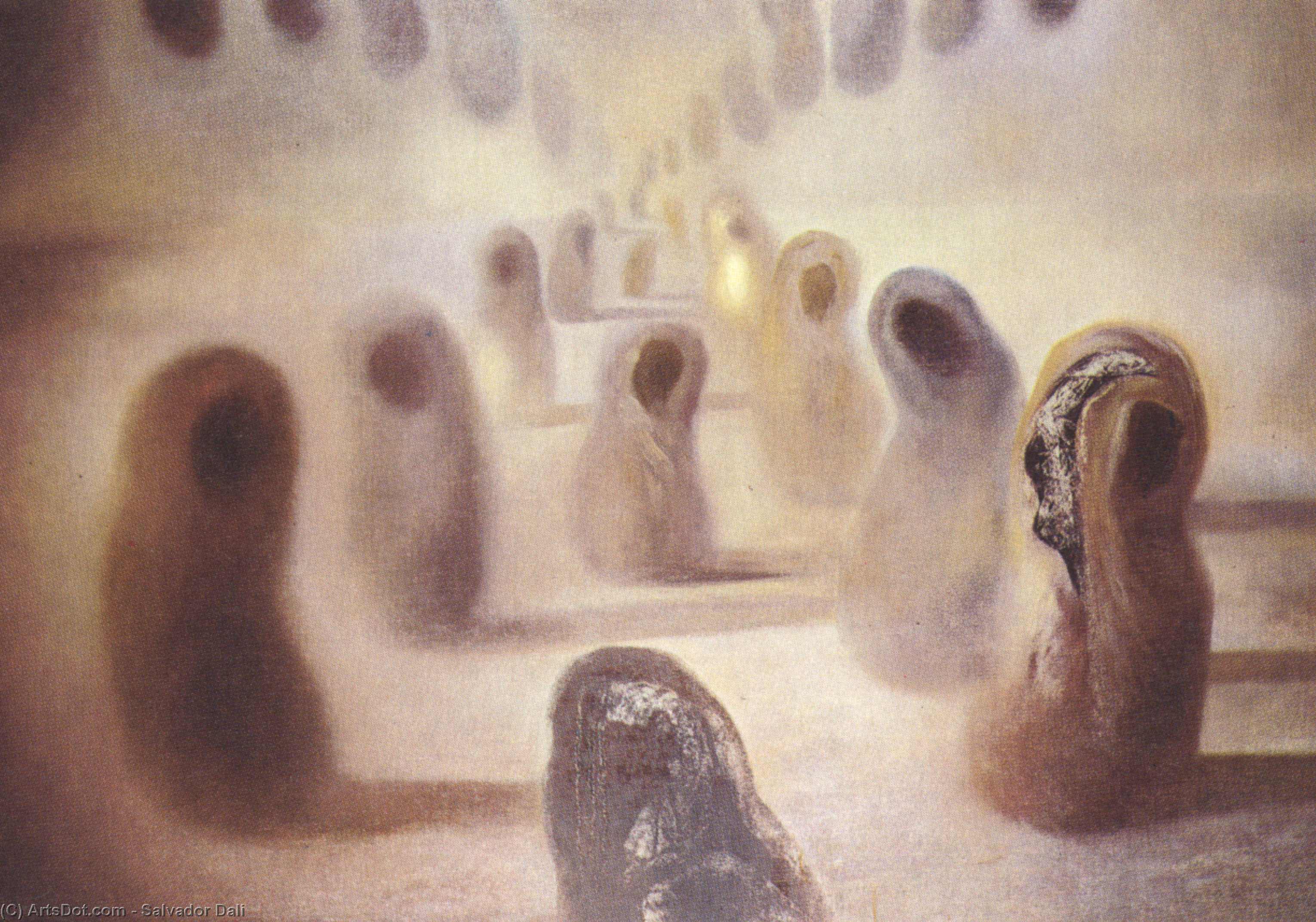 WikiOO.org - Enciclopedia of Fine Arts - Pictura, lucrări de artă Salvador Dali - Desoxyribonucleic Acid Arabs