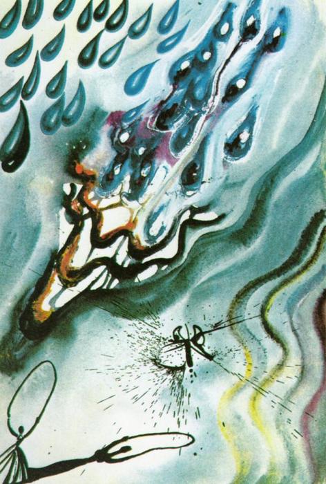 WikiOO.org - Εγκυκλοπαίδεια Καλών Τεχνών - Ζωγραφική, έργα τέχνης Salvador Dali - The Pool of Tears