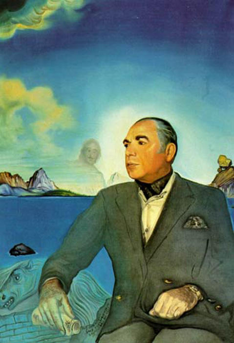 Wikioo.org - The Encyclopedia of Fine Arts - Painting, Artwork by Salvador Dali - Portrait of John Theodoracopoulos