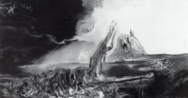 WikiOO.org – 美術百科全書 - 繪畫，作品 Salvador Dali - 欢快的马