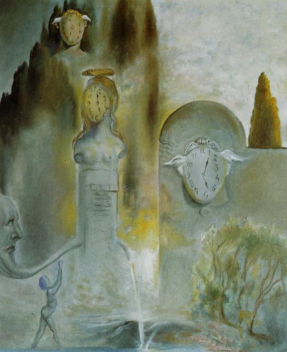 Wikioo.org - The Encyclopedia of Fine Arts - Painting, Artwork by Salvador Dali - The Garden of Hours
