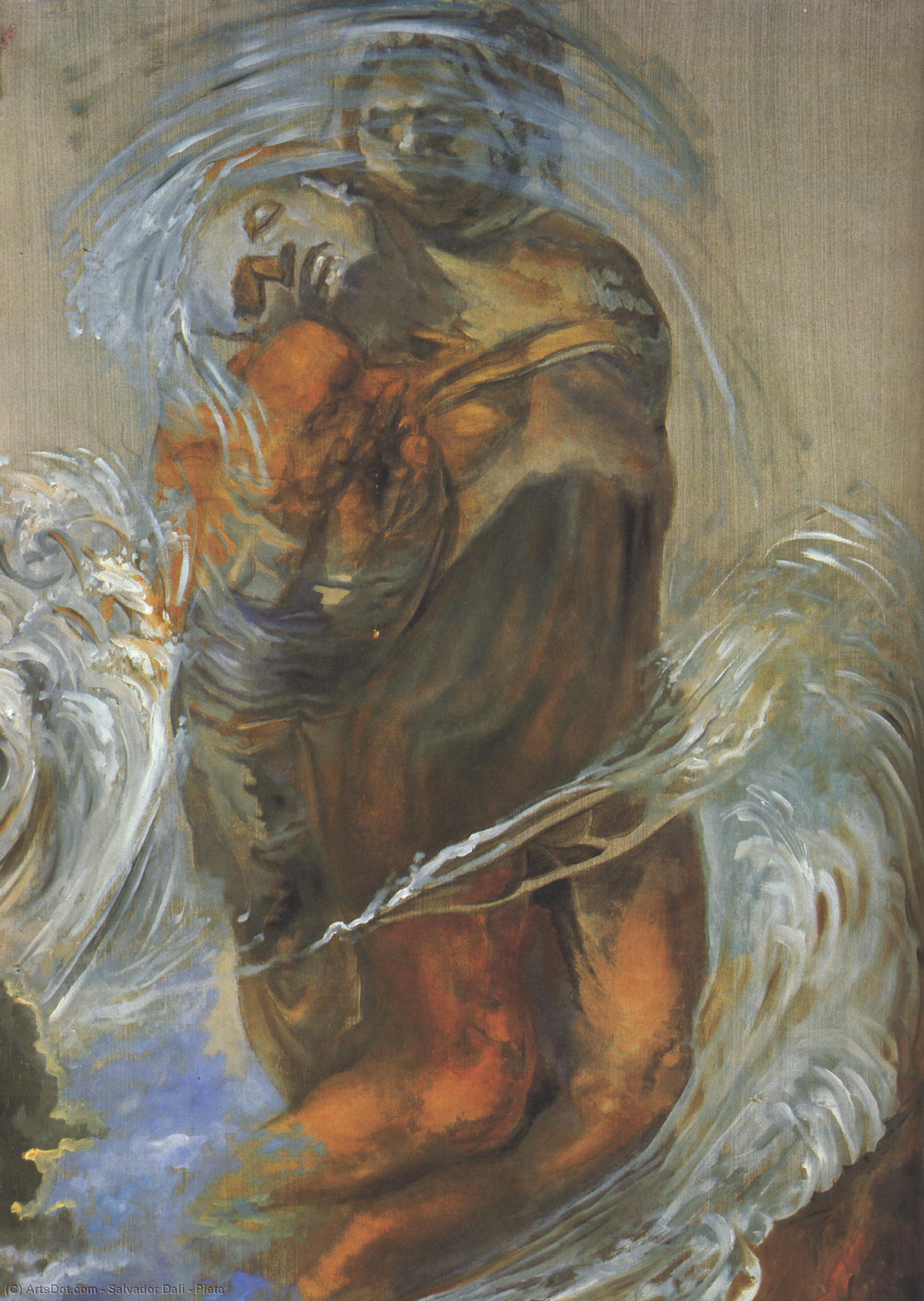 Wikioo.org - Die Enzyklopädie bildender Kunst - Malerei, Kunstwerk von Salvador Dali - pietà