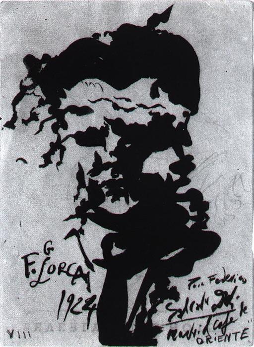 WikiOO.org - Enciclopédia das Belas Artes - Pintura, Arte por Salvador Dali - Portrait of Garcia Lorca