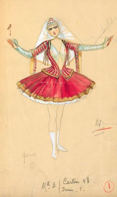 WikiOO.org - Güzel Sanatlar Ansiklopedisi - Resim, Resimler Sergey Solomko - Costume Designs