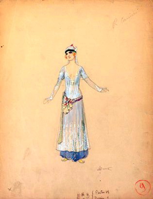 WikiOO.org - Encyclopedia of Fine Arts - Schilderen, Artwork Sergey Solomko - Costume Designs