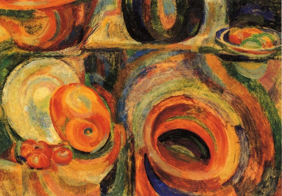 Wikioo.org - The Encyclopedia of Fine Arts - Painting, Artwork by Sonia Delaunay (Sarah Ilinitchna Stern) - Portugese Still Life