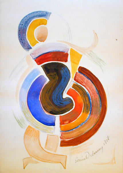 WikiOO.org - Encyclopedia of Fine Arts - Maleri, Artwork Sonia Delaunay (Sarah Ilinitchna Stern) - Utitled