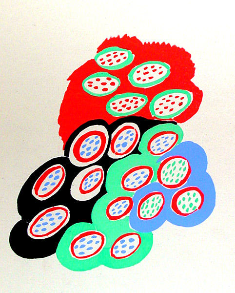 WikiOO.org - Güzel Sanatlar Ansiklopedisi - Resim, Resimler Sonia Delaunay (Sarah Ilinitchna Stern) - Composition 37