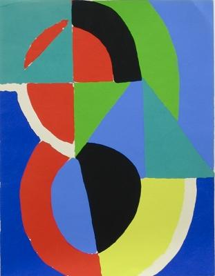 WikiOO.org - Encyclopedia of Fine Arts - Maleri, Artwork Sonia Delaunay (Sarah Ilinitchna Stern) - Composition