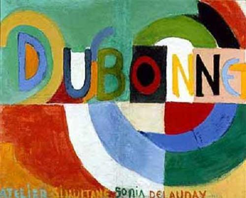 WikiOO.org - Encyclopedia of Fine Arts - Festés, Grafika Sonia Delaunay (Sarah Ilinitchna Stern) - Dubonnet