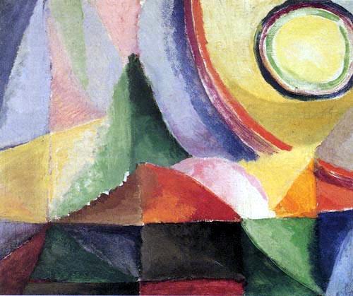 WikiOO.org - Encyclopedia of Fine Arts - Maleri, Artwork Sonia Delaunay (Sarah Ilinitchna Stern) - Electric prisms