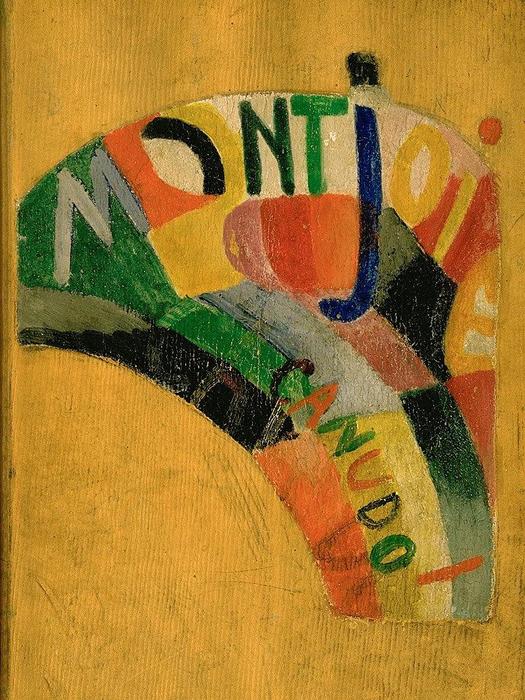 WikiOO.org - Encyclopedia of Fine Arts - Maleri, Artwork Sonia Delaunay (Sarah Ilinitchna Stern) - Montjoie