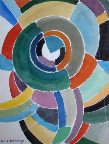 WikiOO.org - Encyclopedia of Fine Arts - Maľba, Artwork Sonia Delaunay (Sarah Ilinitchna Stern) - Orfizme