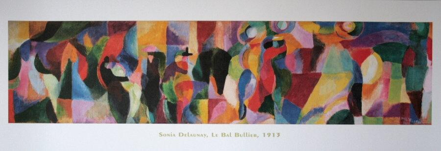 WikiOO.org - Encyclopedia of Fine Arts - Maľba, Artwork Sonia Delaunay (Sarah Ilinitchna Stern) - The Ball