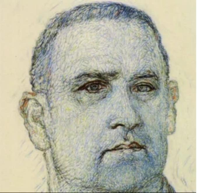 WikiOO.org - Encyclopedia of Fine Arts - Målning, konstverk Spyros Papaloukas - Self Portrait