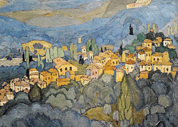 Wikioo.org - The Encyclopedia of Fine Arts - Painting, Artwork by Spyros Papaloukas - Landscape