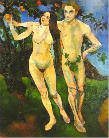 WikiOO.org - Encyclopedia of Fine Arts - Maľba, Artwork Suzanne Valadon - Adam and Eve
