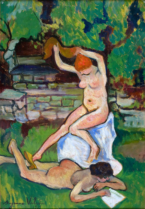 Wikioo.org - The Encyclopedia of Fine Arts - Painting, Artwork by Suzanne Valadon - Nudes
