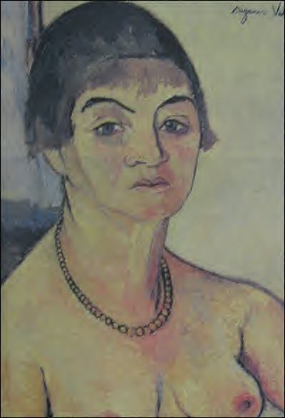 Wikioo.org - The Encyclopedia of Fine Arts - Painting, Artwork by Suzanne Valadon - Self-Portrait