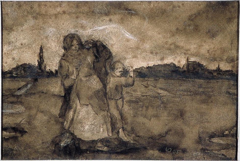 WikiOO.org - Encyclopedia of Fine Arts - Lukisan, Artwork Theo Van Doesburg - Summer Dream