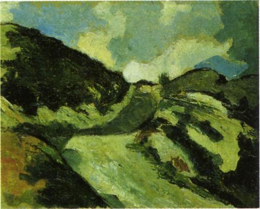 Wikioo.org - The Encyclopedia of Fine Arts - Painting, Artwork by Theo Van Doesburg - Dune landscape