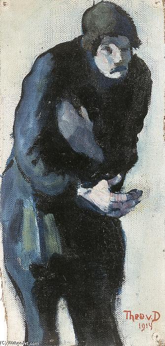 Wikioo.org – L'Encyclopédie des Beaux Arts - Peinture, Oeuvre de Theo Van Doesburg - Mendiant