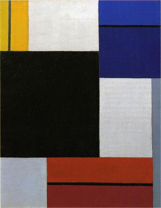 Wikioo.org - The Encyclopedia of Fine Arts - Painting, Artwork by Theo Van Doesburg - Composition XXI