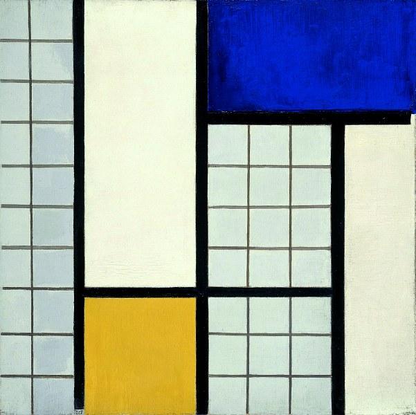 Wikioo.org - สารานุกรมวิจิตรศิลป์ - จิตรกรรม Theo Van Doesburg - Composition with half values