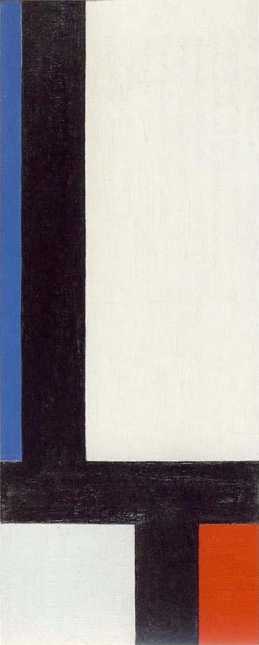 WikiOO.org - Encyclopedia of Fine Arts - Maalaus, taideteos Theo Van Doesburg - Contra-Composition VII
