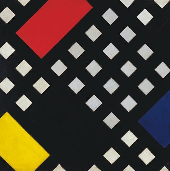 Wikioo.org - The Encyclopedia of Fine Arts - Painting, Artwork by Theo Van Doesburg - Counter composition XV