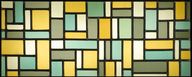 Wikioo.org - The Encyclopedia of Fine Arts - Painting, Artwork by Theo Van Doesburg - Stained glass composition VIII