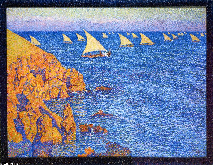 Wikioo.org - The Encyclopedia of Fine Arts - Painting, Artwork by Theo Van Rysselberghe - The Regata