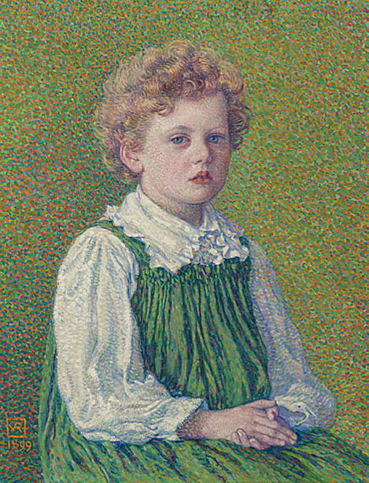 WikiOO.org - Encyclopedia of Fine Arts - Lukisan, Artwork Theo Van Rysselberghe - Margery