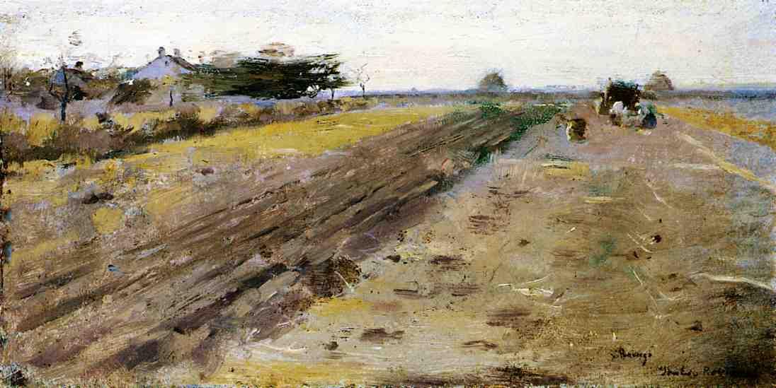 Wikioo.org - The Encyclopedia of Fine Arts - Painting, Artwork by Theodore Robinson - Landscape