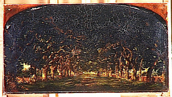 WikiOO.org - Encyclopedia of Fine Arts - Schilderen, Artwork Theodore Robinson - The avenue of chestnut trees