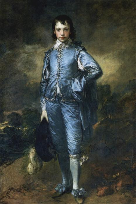 Wikioo.org - The Encyclopedia of Fine Arts - Painting, Artwork by Thomas Gainsborough - The Blue Boy (Portrait of the Jonathan Buttall)