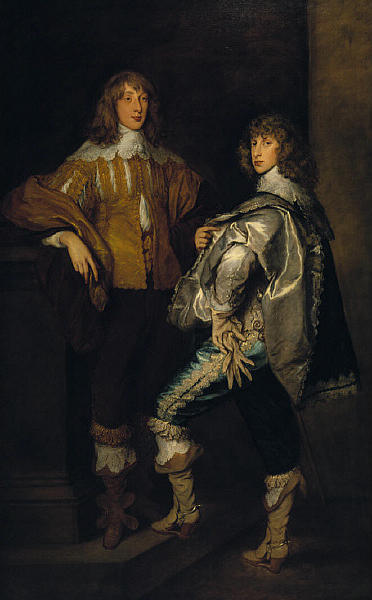 Wikioo.org - The Encyclopedia of Fine Arts - Painting, Artwork by Thomas Gainsborough - Lords John and Bernard Stuart