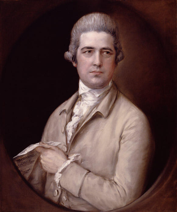 Wikioo.org - The Encyclopedia of Fine Arts - Painting, Artwork by Thomas Gainsborough - Portrait of Thomas Linley