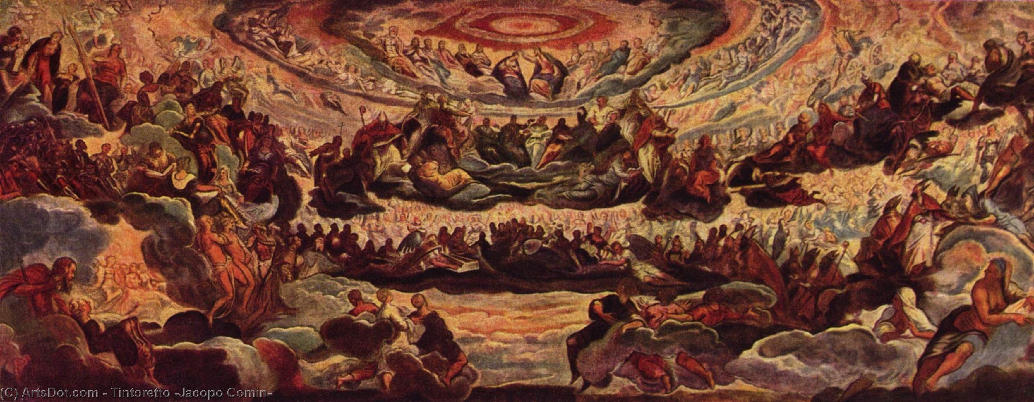 WikiOO.org - Encyclopedia of Fine Arts - Malba, Artwork Tintoretto (Jacopo Comin) - Paradies