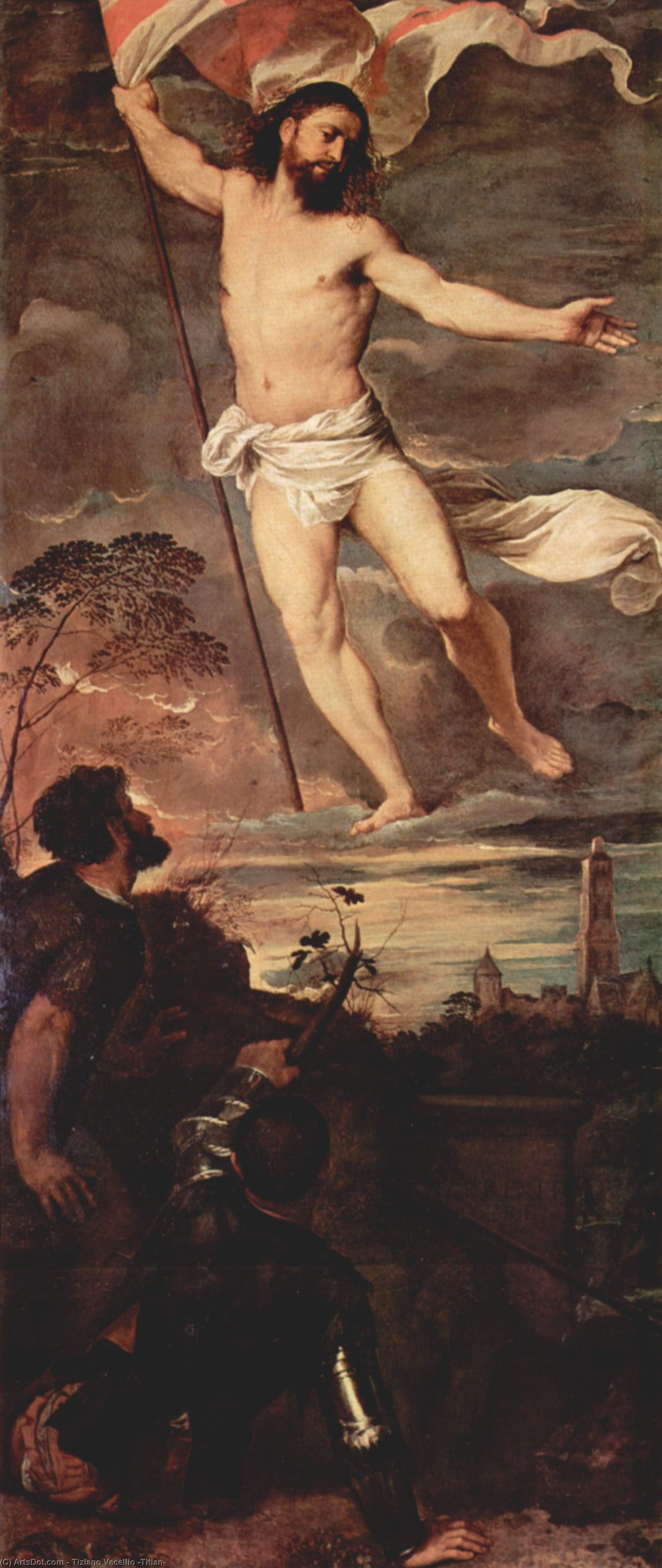 Wikioo.org - The Encyclopedia of Fine Arts - Painting, Artwork by Tiziano Vecellio (Titian) - Christ